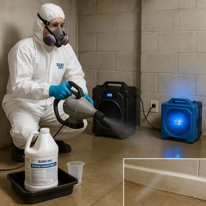 Sanitization and Odor Removal process in Hartsville, TN
